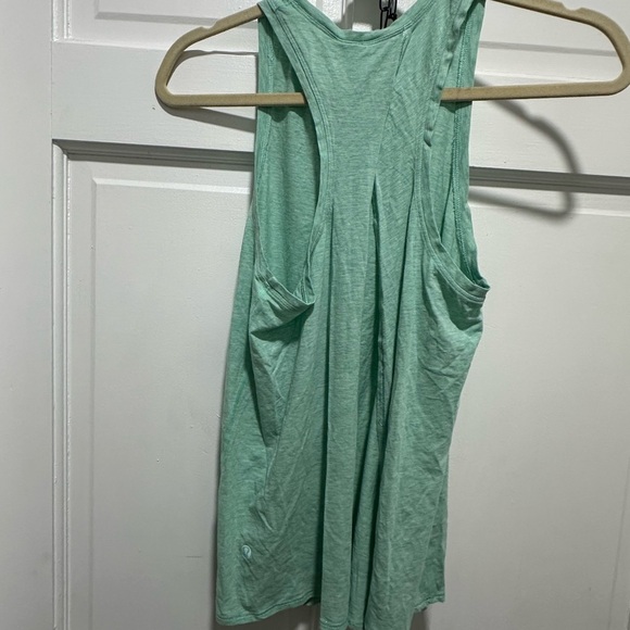 lululemon athletica all tied up Green Backless Tank Top size 4 - Picture 5 of 5